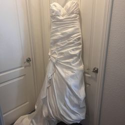 Wedding Dress And Veil