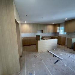 Wood Color European Cabinets