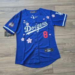 Women’s  LA Dodgers Kike Hernandez Tokyo Stitched Jersey , S To 3Xl 