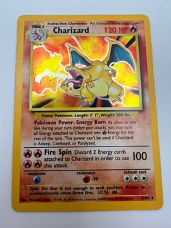 Base set Charizard 4/102
