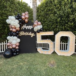 Balloon Garland & Backdrops 