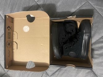 Size 2 Black Converse