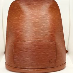 Louis Vuitton Gobelins Backpack Brown Epi Leather