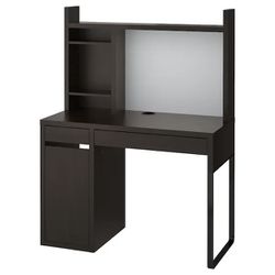 Ikea MICKE desk, Black Brown