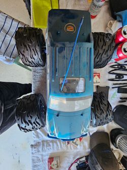 HPI NITRO ALL ANODIZED BLUE