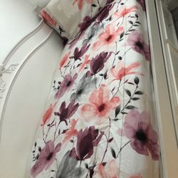 Full Twin Bed With Mattresses 