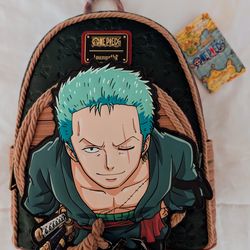 Loungefly One Piece Zoro Rope Mini Backpack **BoxLunch Exclusive