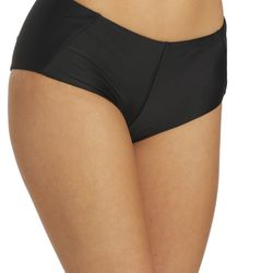 NWT NIKE SWIM Women's Hydralock Fusion Cheeky Kick Shorts Bottoms in Black M
