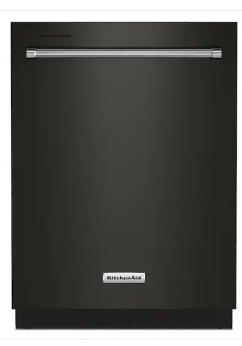 Kitchen Aid Black Stainless Dishwasher