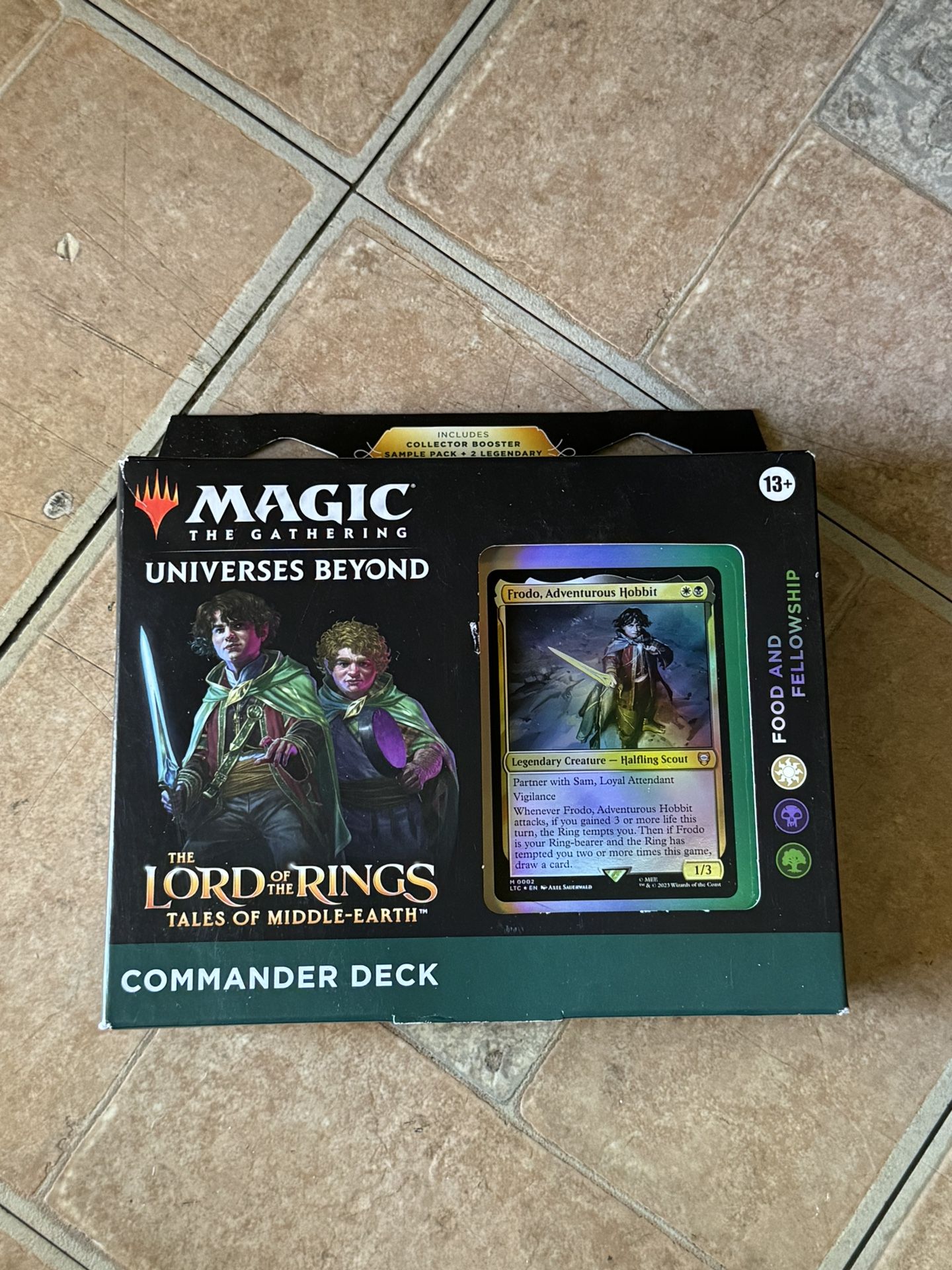 MTG Universes Beyond Magic Commander Deck Lord of The Rings Food And Fellowship