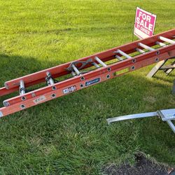 20 Foot Louisville Drung Fiberglass Extension Ladder