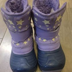 Purple Thermolite Baby/Toddler Winter Boots

