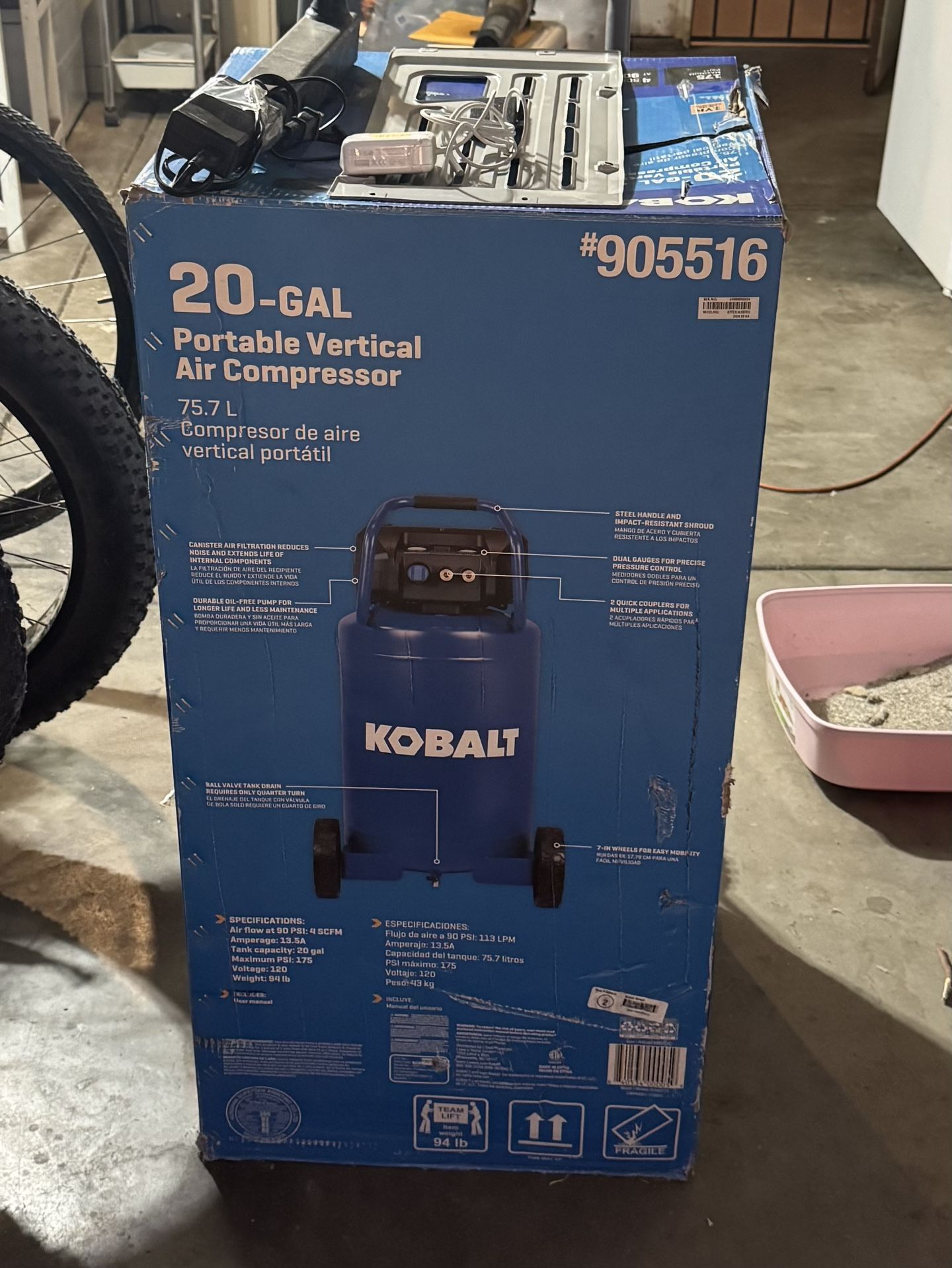 New Kobalt Compressor