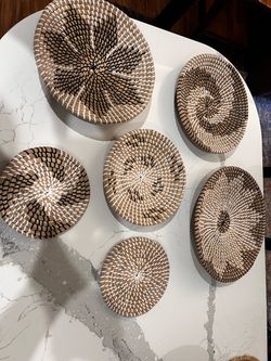 Wall Art - basket type material