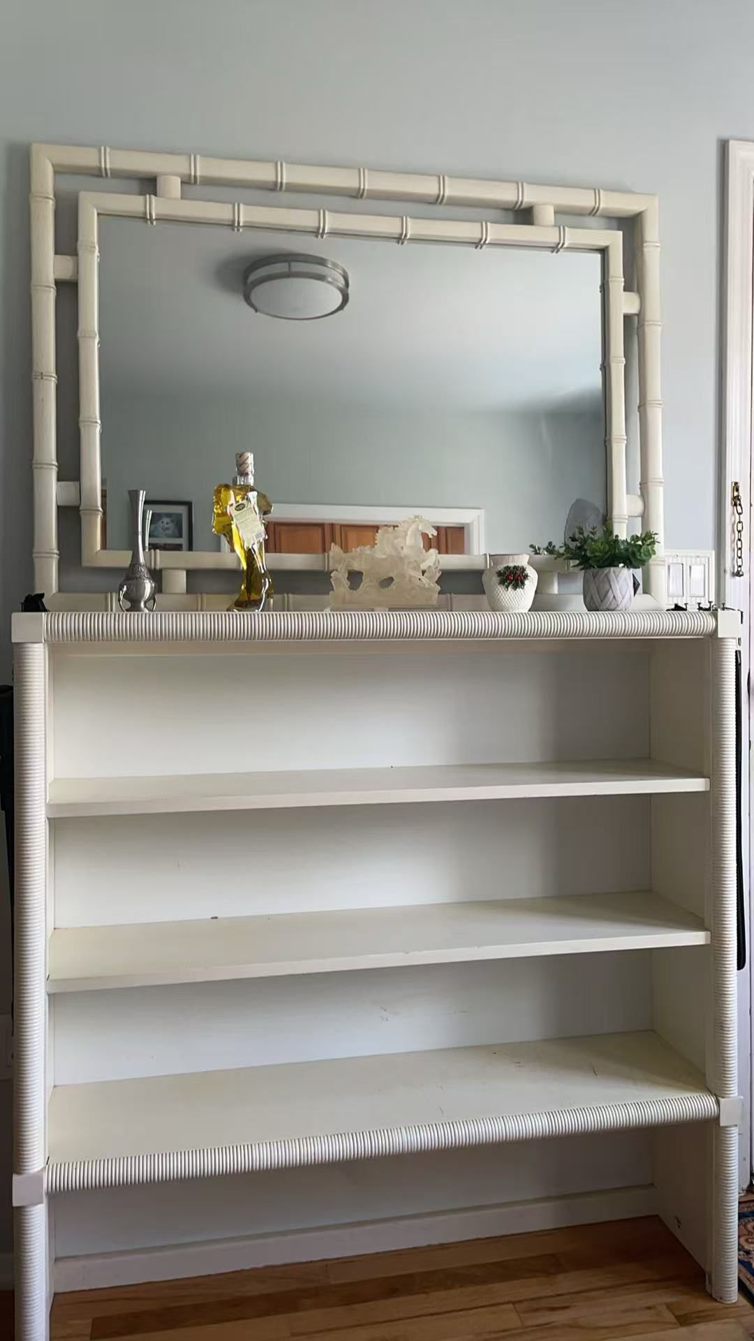 Shelves With Mirror