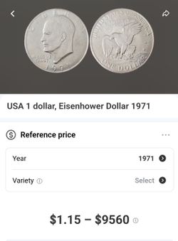 1 USA Dollar, Eisenhower Dollar 1971