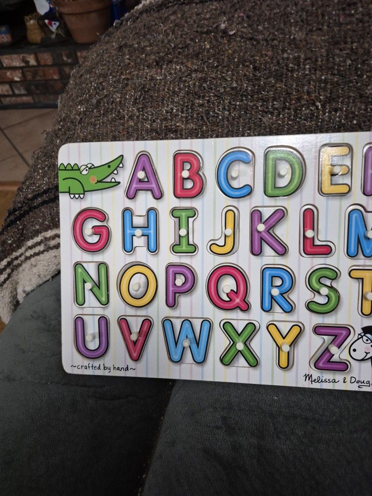 Melissa And Doug Alphebet Puzzle
