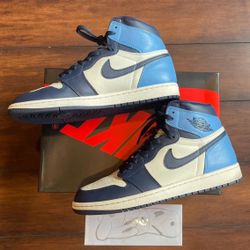 Jordan 1 Obsidian Size 10.5 Condition 9/10  OG All 