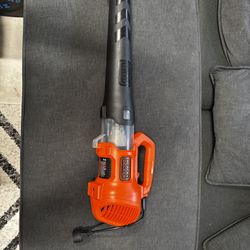 Black And Decker Leaf Blower 