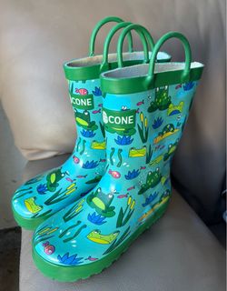 Kid rain boots