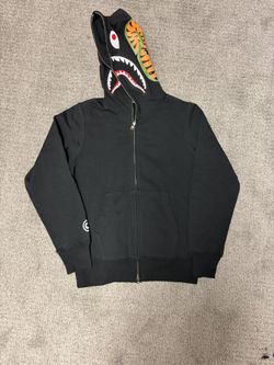 BAPE Shark Full Zip Hoodie – Black
