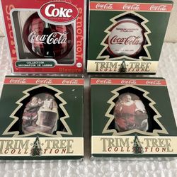 vintage Coca-Cola Christmas Ornaments