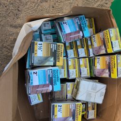 Nails Of All Sorts!  (Roofing Nails) (Fluted Masonry Nails
