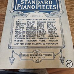 Music For The Million Series Standard Piano Pieces Sheet Music 1921  No. 2