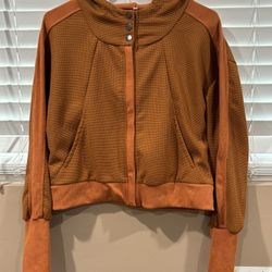  Corduroy Knit Jacket Zip Up Hoodie
