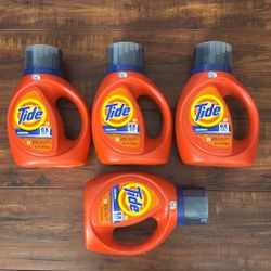 Tide ORIGINAL Laundry Detergent; 6X Boosted Clean Even In Cold : 32 oz Each (4 For $20)