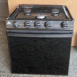 Atwood “Wedgewood  Vision” - RV 3 Burner Stovetop/Oven Combination (cabinet mount) LPG 
