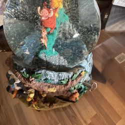 The Lion King Snow Globe