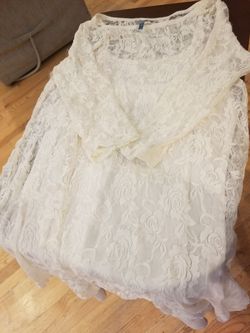 Wallflower white dress