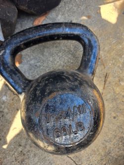 60 pound kettlebell