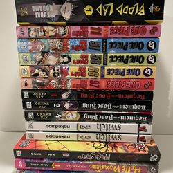 Misc. Manga Lot - 14 Volumes 