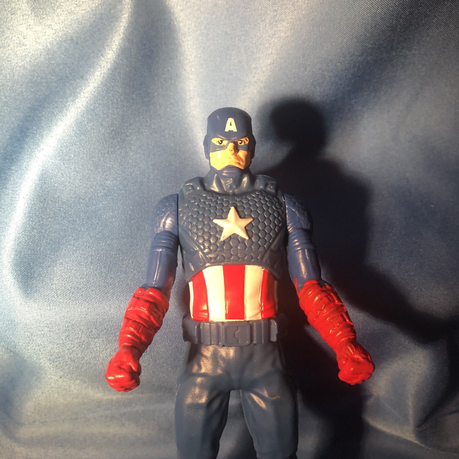 2015 marvel captain America plastic action figure Hasbro