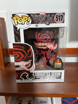 Funko pop Corrupted venom Signed