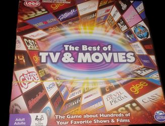 The Best Of Tv,  And Movies Game Board