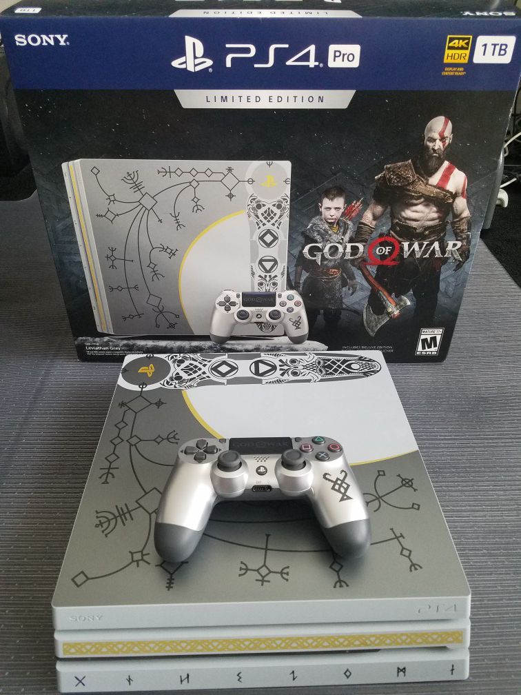 God of War Limited Edition PS4 Pro Console