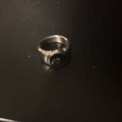 8-ball ring (Stainless Steel) Size 9