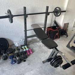 Bench And Weights