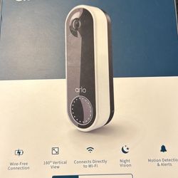 Arlo Essential Camera/Doorbell Wireless