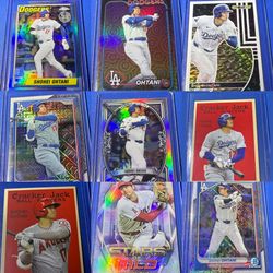 Shohei Ohtani cards prices on pictures