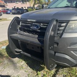 Ford Explorer Police Interceptor Setina Push Bar