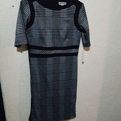 Blak And White Dress
