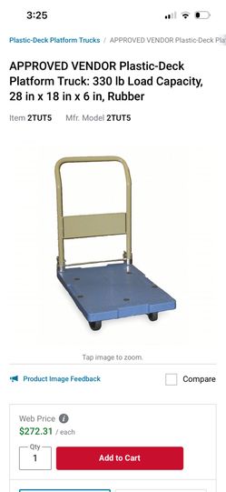 Push Cart 330 Pounds Capacity 