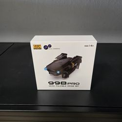 Brand New 998 PRO Micro Foldable Drone Set, 4k ULTRA HD Micro Foldable Drone, Foldable Drones, Micro Drones, 