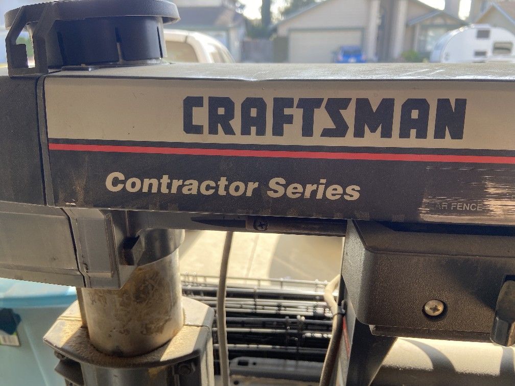Craftsman Radial Arm Saw