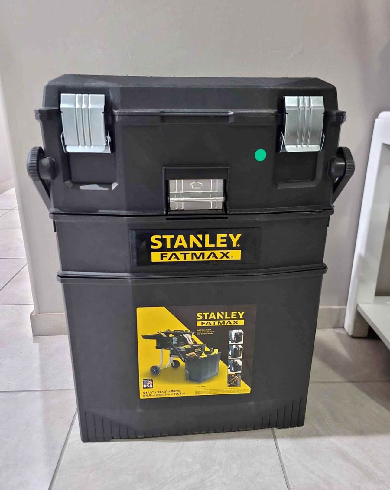 Stanley 22" 4-in-1 Cantilever Mobile Tool Box