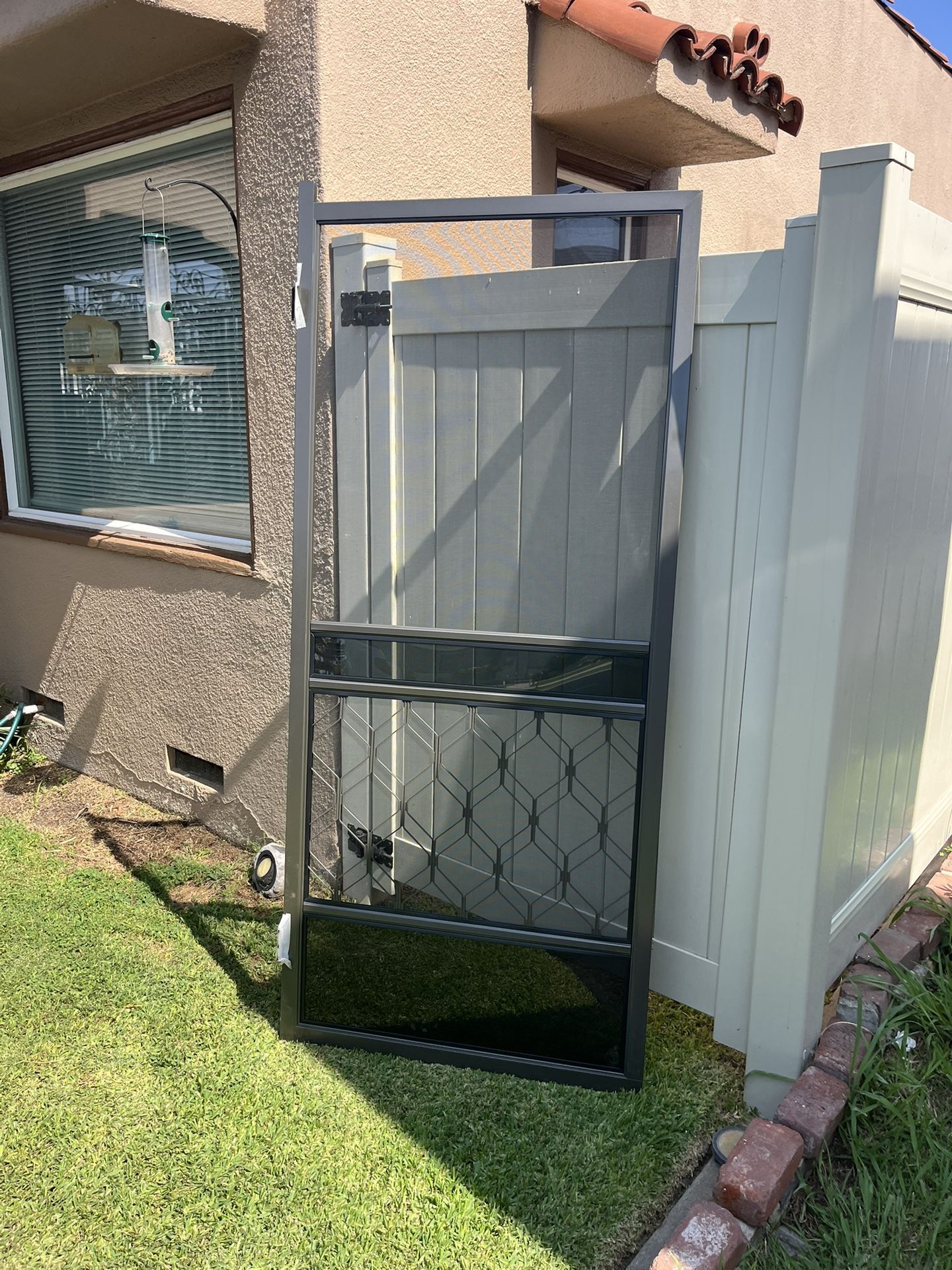 New Screen Door Open Box